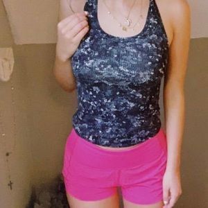 Lululemon Black Printed Top